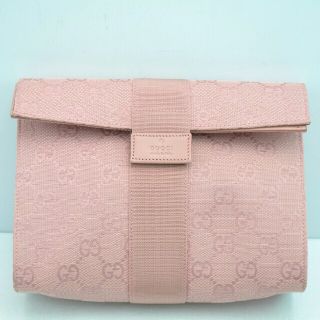 グッチ(Gucci)のJasmine様専用！【大人気】GUCCI　グッチ　クラッチ　ポーチ　ピンク(クラッチバッグ)