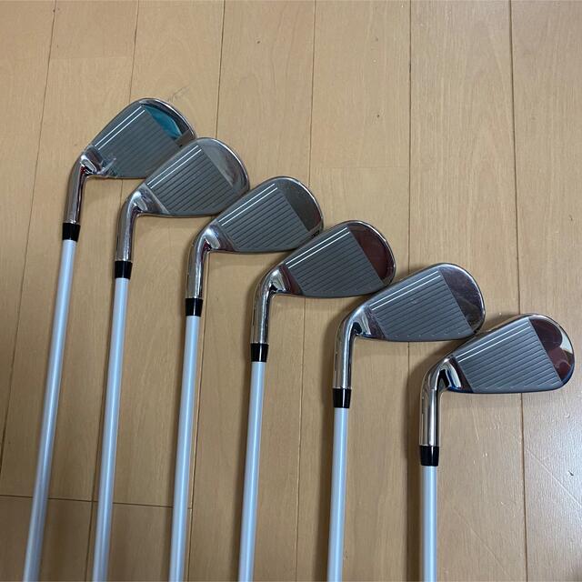 Callaway(キャロウェイ)のキャロウェイ　マーベリックレディース　マックスライトアイアン6本セット S新品 スポーツ/アウトドアのゴルフ(クラブ)の商品写真