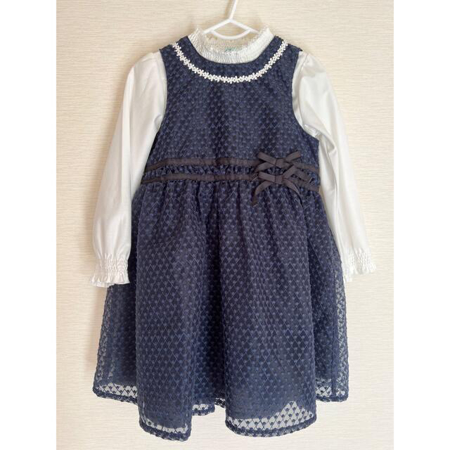 キムラタン(キムラタン)の【Lily ivory】チュールワンピース キッズ/ベビー/マタニティのキッズ服女の子用(90cm~)(ドレス/フォーマル)の商品写真