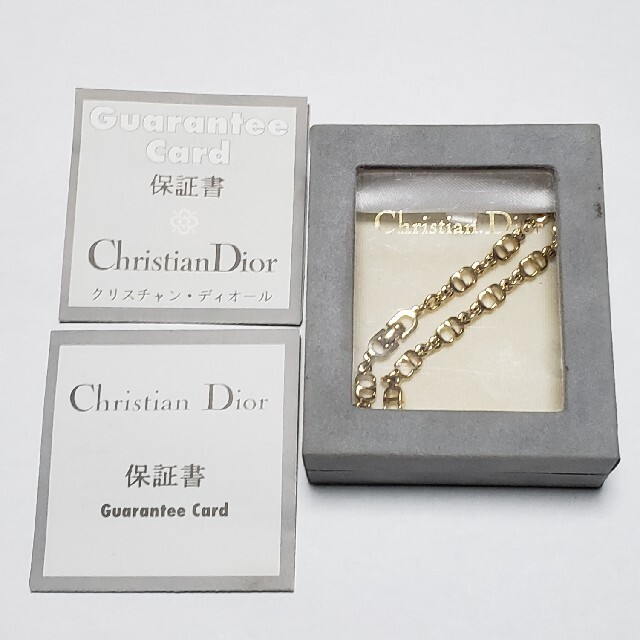 ☆Christian Dior☆VINTAGE☆CDロゴブレスレット☆ディオール