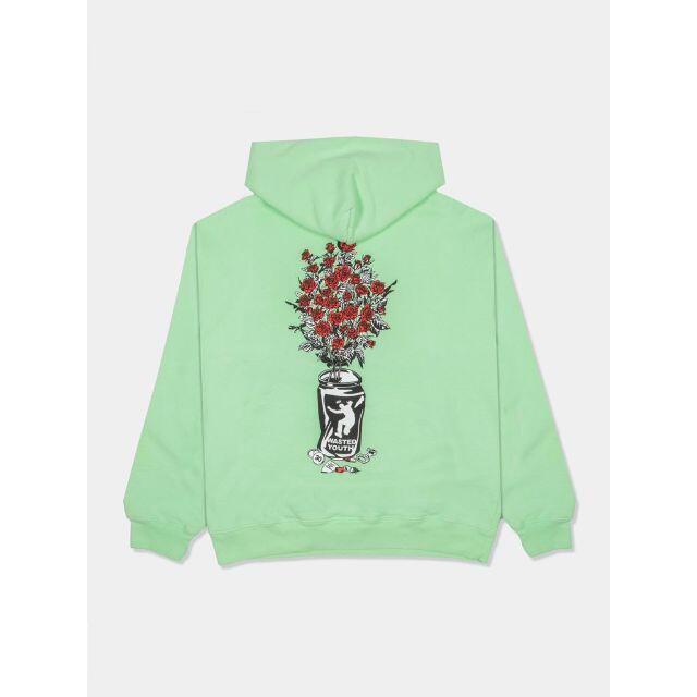 L ☆ wasted youth union LA 30th hoodiepastelgreen状態