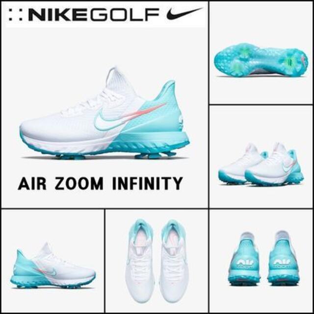 NIKE - 26cmワイド ナイキ エアズーム インフィニティ ツアー  オーロラグリーン