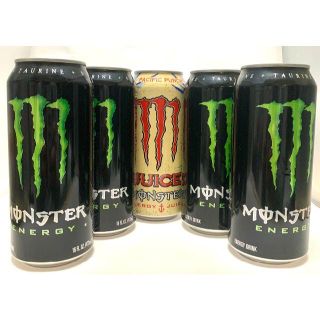 日本未入荷　海外版US monster エナジードリンク　5本セット (その他)