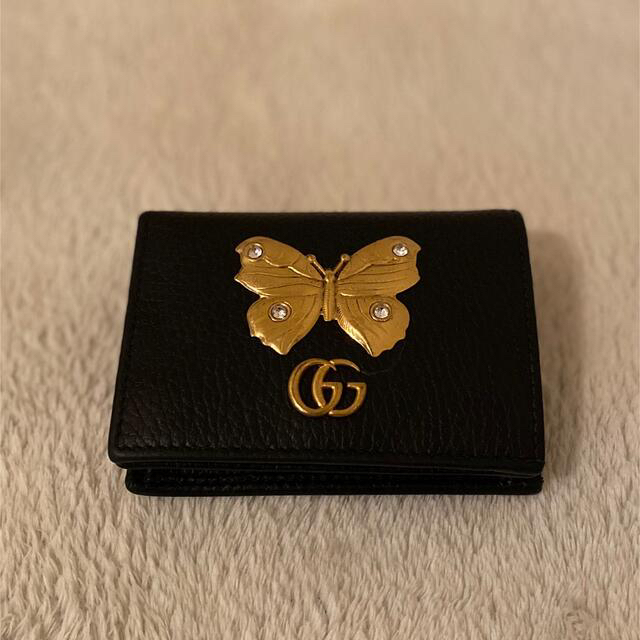 Gucci(グッチ)のGUCCI 二つ折ミニ財布　 レディースのファッション小物(財布)の商品写真