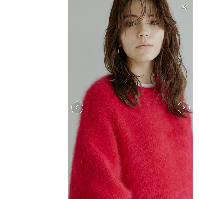 完売品□ 【Marisolコラボ】アンゴラクルーネックプルオーバー | www