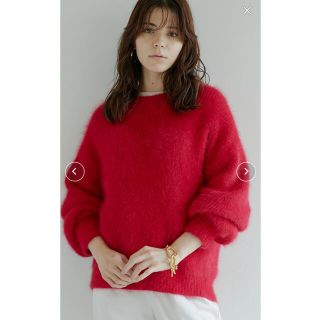 ロンハーマン(Ron Herman)の完売品□ 【Marisolコラボ】アンゴラクルーネックプルオーバー(ニット/セーター)