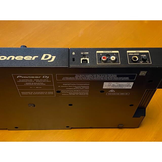 Pioneer(パイオニア)のPioneer DDJ-400（ゴールド） 楽器のDJ機器(DJコントローラー)の商品写真