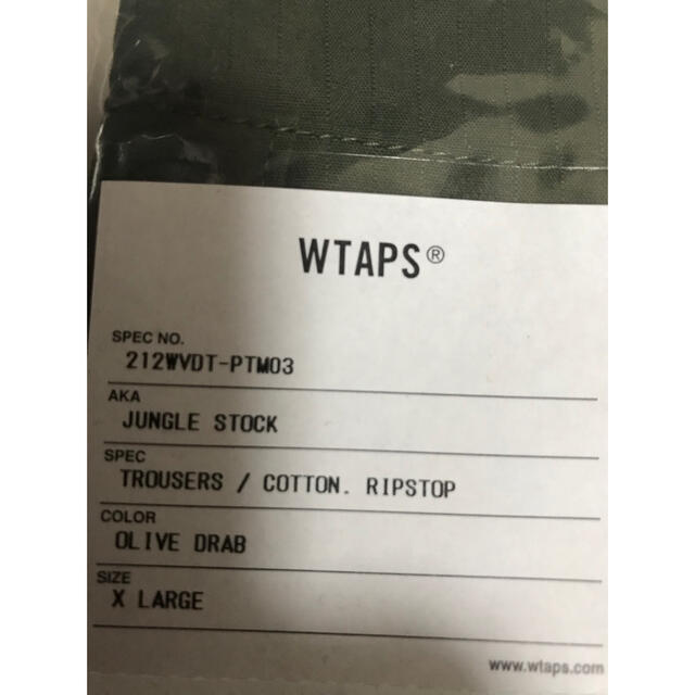 WTAPS 21aw JUNGLE STOCK OD XL 新品 未開封 - nayaabhaandi.com