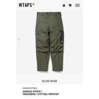 ダブルタップス(W)taps)のWTAPS 21aw JUNGLE STOCK OD XL 新品　未開封(ワークパンツ/カーゴパンツ)