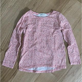 エイチアンドエム(H&M)の110㎝　花柄ロンT(Tシャツ/カットソー)