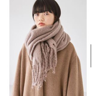 トゥデイフル(TODAYFUL)の週末限定価格！【TODAYFUL】Fringe Volume Stole(マフラー/ショール)