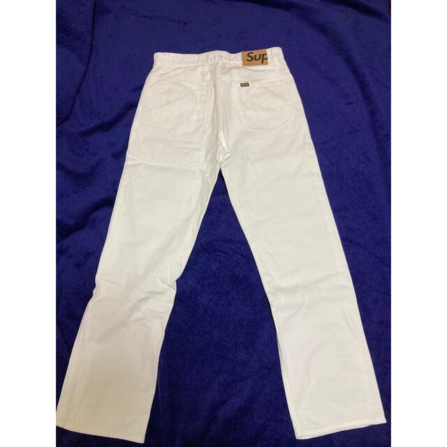 Supreme(シュプリーム)のsupreme 30 ホワイト ジーンズ メンズのパンツ(デニム/ジーンズ)の商品写真