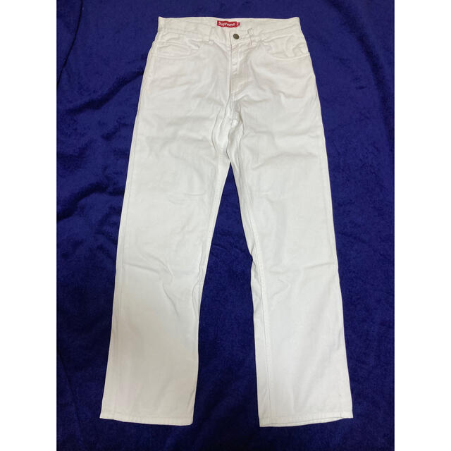 Supreme(シュプリーム)のsupreme 30 ホワイト ジーンズ メンズのパンツ(デニム/ジーンズ)の商品写真