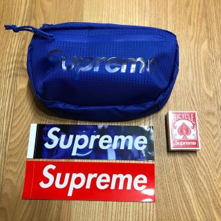 シュプリーム(Supreme)の新品　supreme 21ss waist bag Blue(ウエストポーチ)