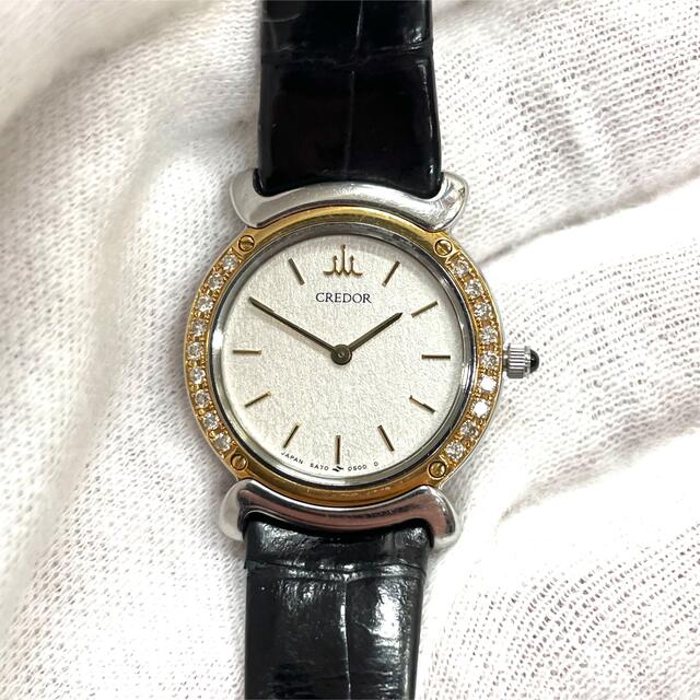 SEIKO - 【美品・新品電池】クレドール CREDOR セイコー リネアクルバ