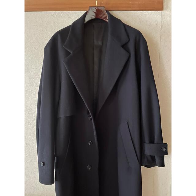 SUNSEA(サンシー)のstein LAY CHESTER COAT メンズのジャケット/アウター(チェスターコート)の商品写真