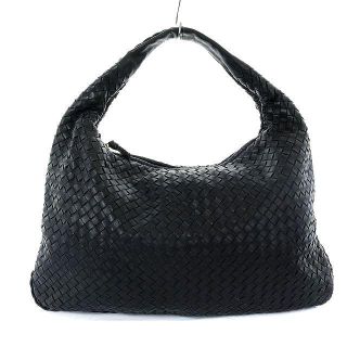 ボッテガヴェネタ(Bottega Veneta)のボッテガヴェネタ イントレチャート ワンショルダーバッグ 黒 ネロ 115654(ショルダーバッグ)