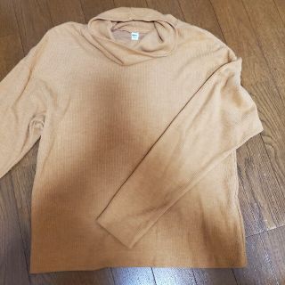 ユニクロ(UNIQLO)のヒートテック　リブカットソー(カットソー(長袖/七分))