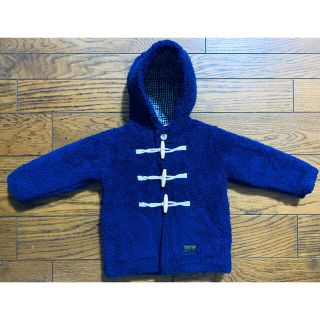 ギャップキッズ(GAP Kids)の95 ボアダッフルコート　ブルー(コート)