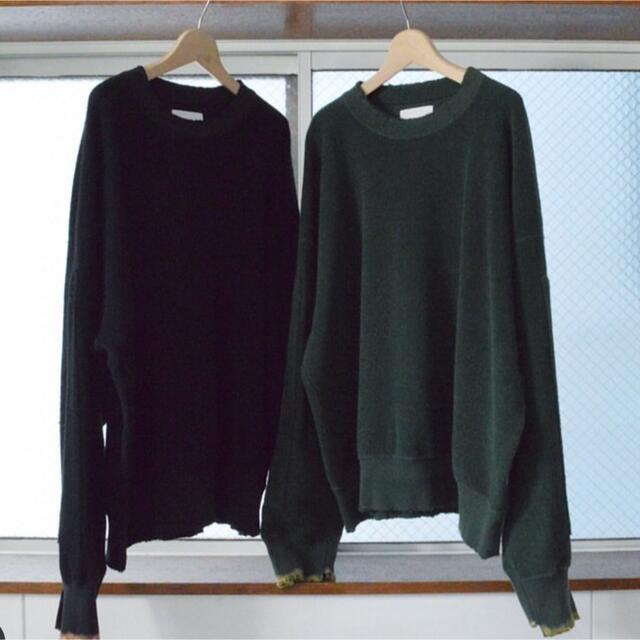 メンズstien OVERSIDE REBUILD SWEAT LS