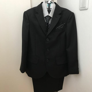 キャサリンコテージ(Catherine Cottage)の男の子　スーツ　120 黒(ドレス/フォーマル)