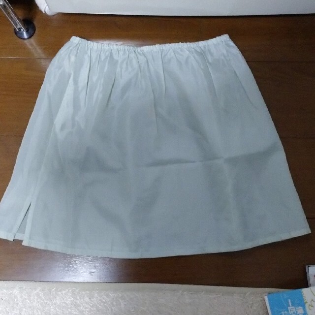 LOWRYS FARM(ローリーズファーム)の【古着】ローリーズファーム 春夏物 ミントグリーン ミニスカート レディースのスカート(ミニスカート)の商品写真