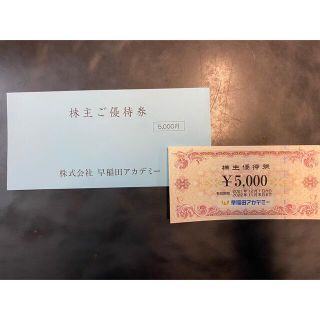 早稲田アカデミー　株主優待券(その他)