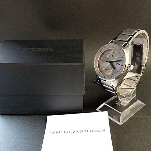 10%OFF VERSACE - Citizen 定価3.3万円 シチズン エコ・ドライブ メンズ シルバー腕時計の通販 by YS's shop|ヴェルサーチならラクマ 特価超激安
