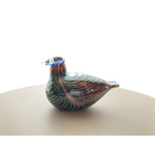 イッタラ(iittala)の  Lintu 1986年 Oiva Toikka バード Nuutajarvi(置物)