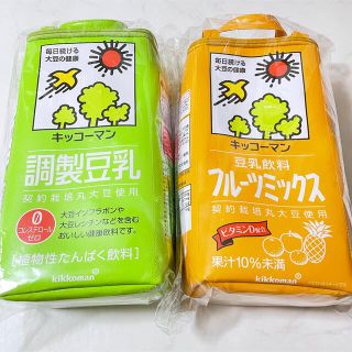 キッコーマン(キッコーマン)のキッコーマン豆乳　トートバッグ　2個セット(キャラクターグッズ)