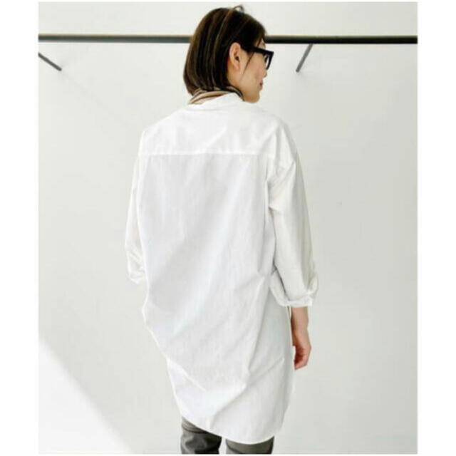 L'Appartement DEUXIEME CLASSE(アパルトモンドゥーズィエムクラス)のy&j様　No Collar Long Shirt レディースのトップス(シャツ/ブラウス(長袖/七分))の商品写真