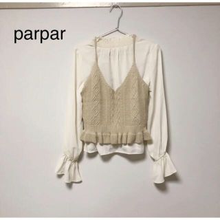 parpar トップス(シャツ/ブラウス(長袖/七分))