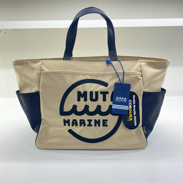 ◆ MUTA MARINE ベージュトートバッグ◆ レディースのバッグ(トートバッグ)の商品写真
