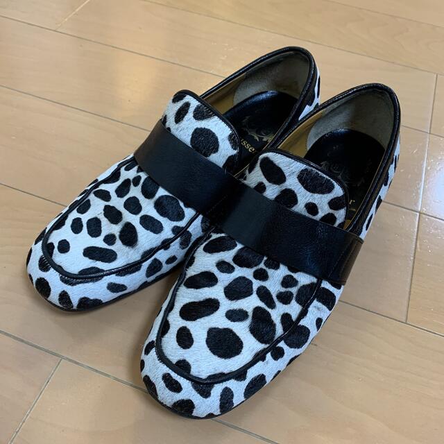 chausser ショセ　ハラコローファー　24センチ