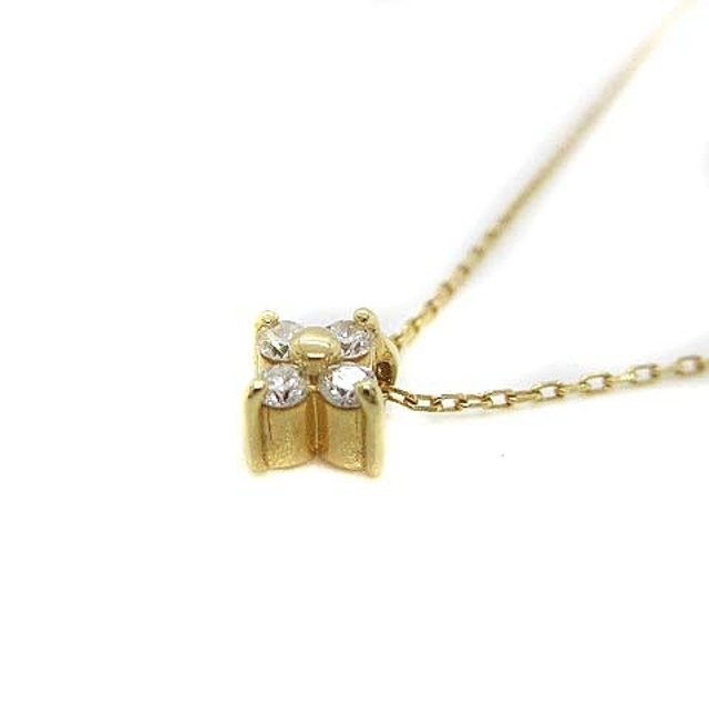 エテ ete ネックレス ブライト k18 0.05ct ゴールド 260343