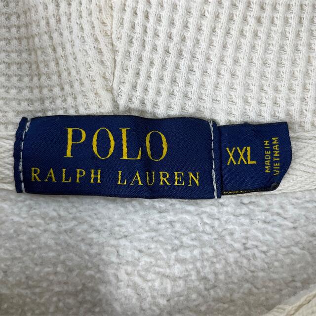 Ralph Lauren(ラルフローレン)の【希少‼︎】ラルフローレン 刺繍 ワンポイント リバースウィーブ ジップパーカー メンズのトップス(パーカー)の商品写真