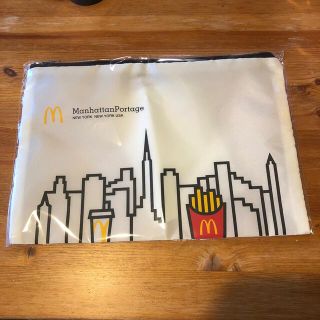 マンハッタンポーテージ(Manhattan Portage)の値下げ！！新品★マンハッタンポーテージ×マクドナルドコラボ　ファスナーポーチ(ノベルティグッズ)