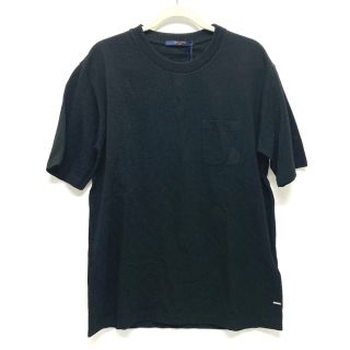 ルイヴィトン(LOUIS VUITTON)のルイヴィトン ダミエ ハーフダミエポケット 半袖Tシャツ ブラック(Tシャツ/カットソー(半袖/袖なし))