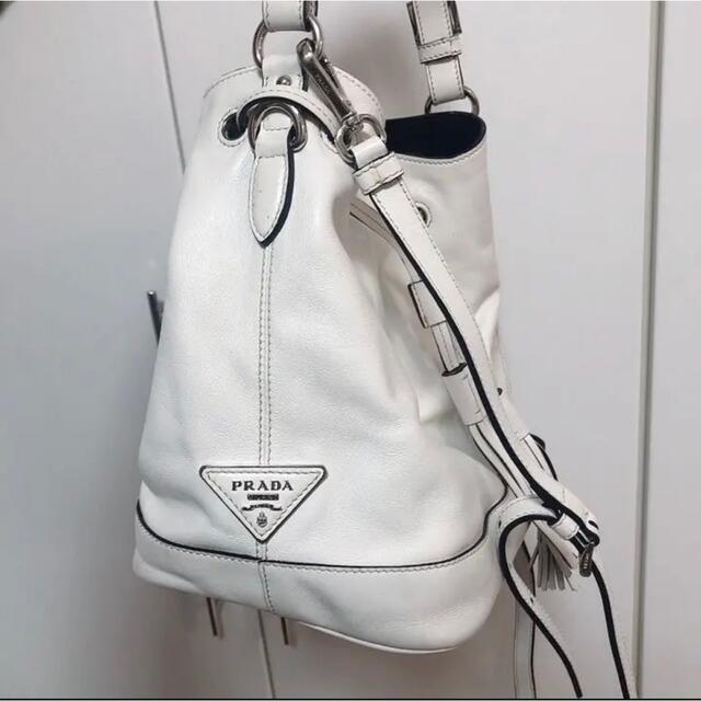 PRADA プラダ ハンドバッグ ナイロン2way ギャザー オレンジ | www