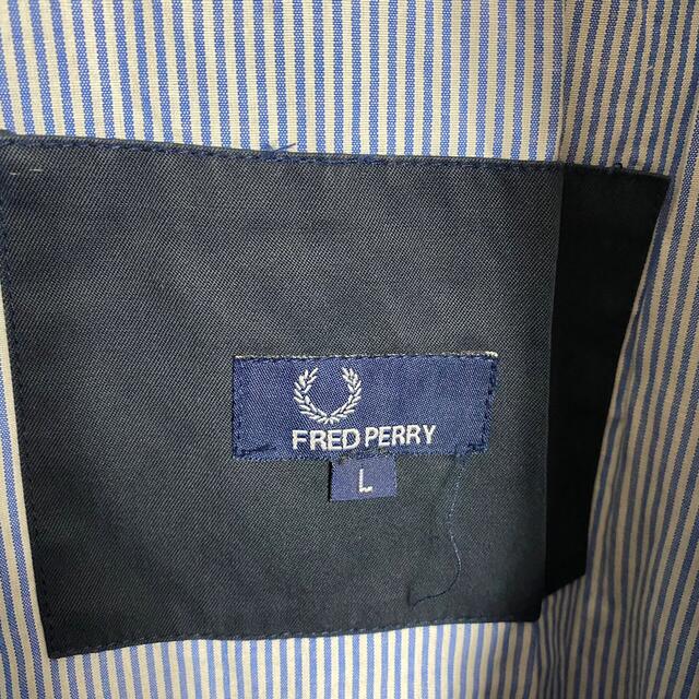 FRED PERRY(フレッドペリー)の【入手困難】フレッドペリー☆刺繍ワンポイントロゴリブラインスウィングトップ メンズのジャケット/アウター(ブルゾン)の商品写真