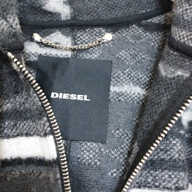 DIESEL ボイルドウールジャガード　ナバホポンチョ