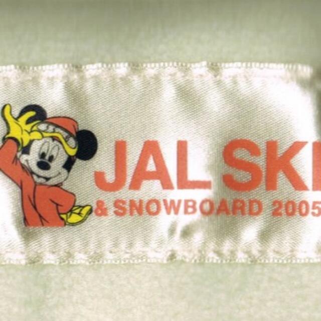 Disney(ディズニー)のJAL SKI 2005   Disneyコラボ  ネックウォーマー  非売品 スポーツ/アウトドアのスキー(ウエア)の商品写真