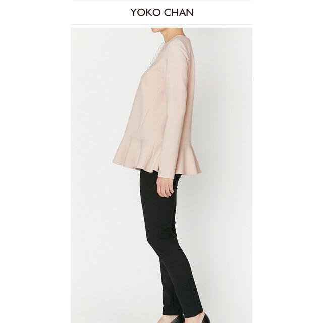 BARNEYS NEW YORK(バーニーズニューヨーク)の新品 2022ss yokochan パール トップス ヨーコチャン nude レディースのトップス(カットソー(長袖/七分))の商品写真