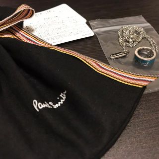 ポールスミス(Paul Smith)の【新品・未使用】カラーエポ リング ネックレス（ブルー）(ネックレス)