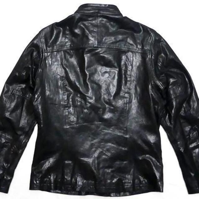 極美品✨　ポールスミス ジャケット 最高級　ラムレザー  ビンテージ 黒L