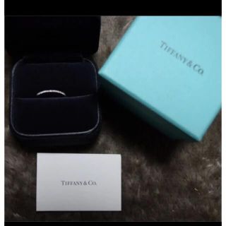 ティファニー(Tiffany & Co.)の[美品] ルシダハーフエタニティリング(11号)(リング(指輪))