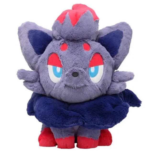 ポケモン ふわふわ抱きぬいぐるみ ゾロア タグ付き 美品