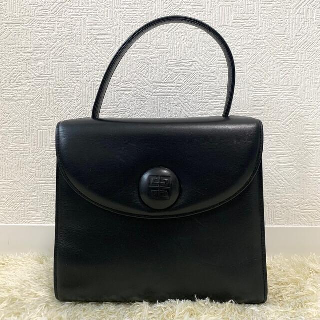 Givenchy ジバンシー ハンドバッグ レザー ブラック フォーマル Givenchy ジバンシー ハンドバッグ レザー ブラック フォーマル