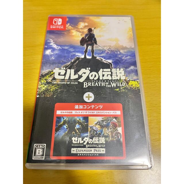 ゼルダの伝説 ブレス オブ ザ ワイルド ＋ エキスパンション・パス Switc家庭用ゲームソフト