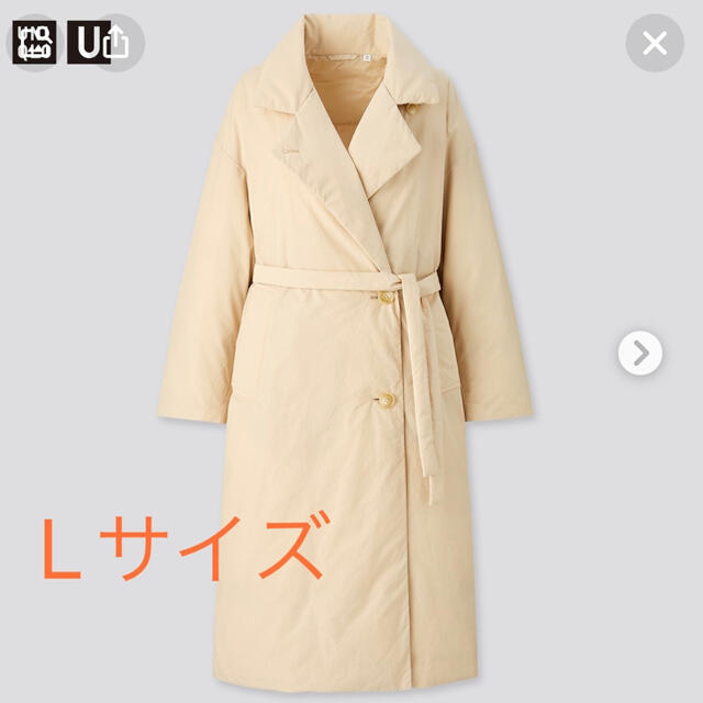 【専用】ユニクロ　UNIQLO U パデットコート　Lサイズ